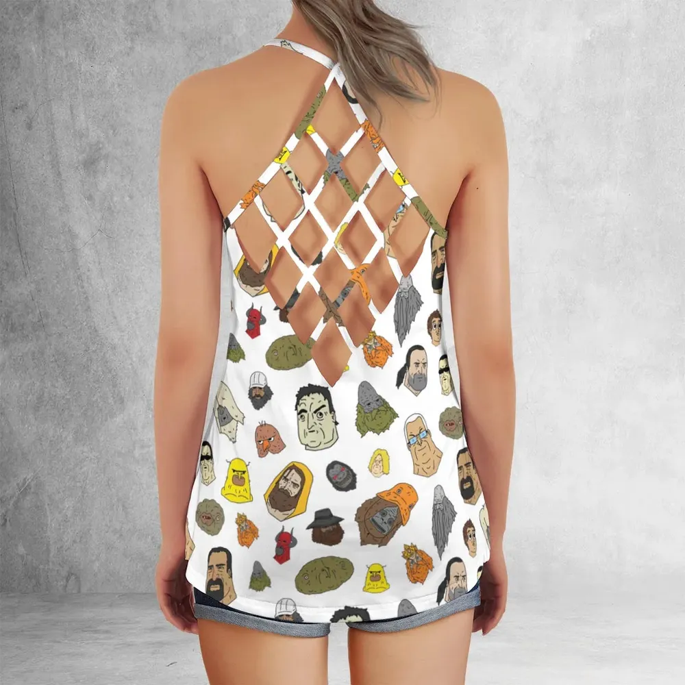 Dudeism The Big Lebowski Criss Cross Tank Top - 3