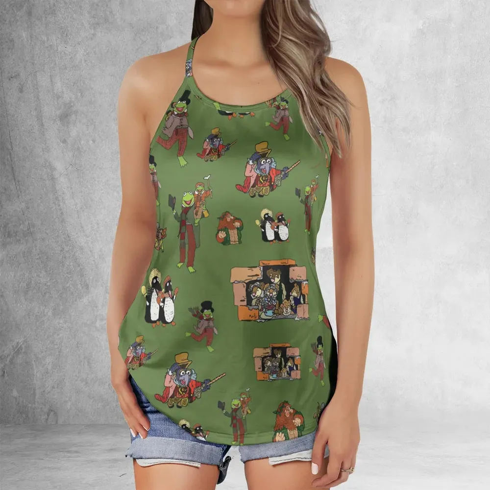 The Muppet Christmas Carol Characters Criss Cross Tank Top - 2