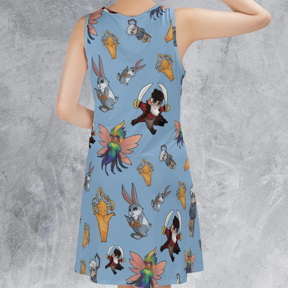 Rise of the Guardians Characters Sleeveless Dress - 3