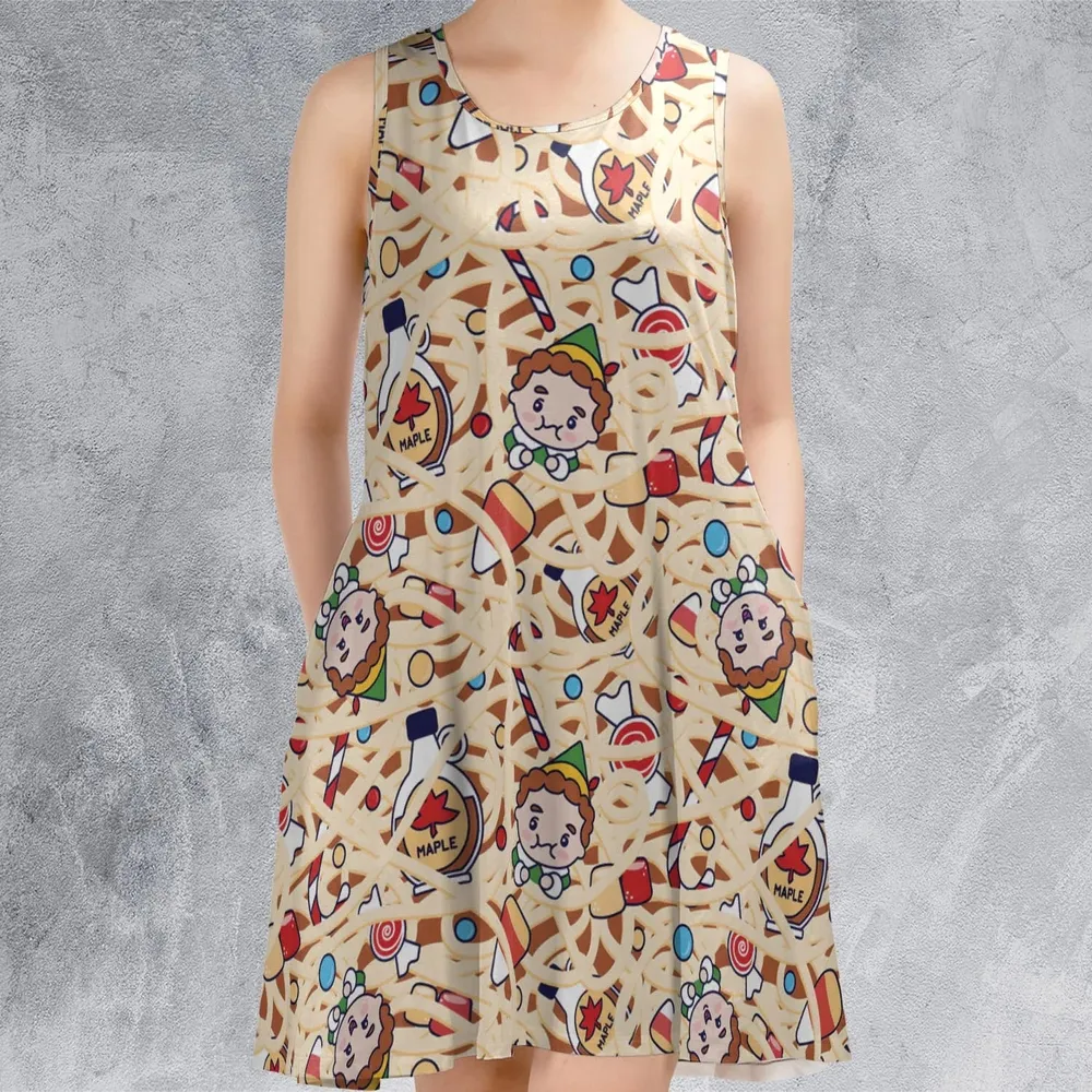 Holiday Joy Buddy the ELF Sleeveless Dress - 2