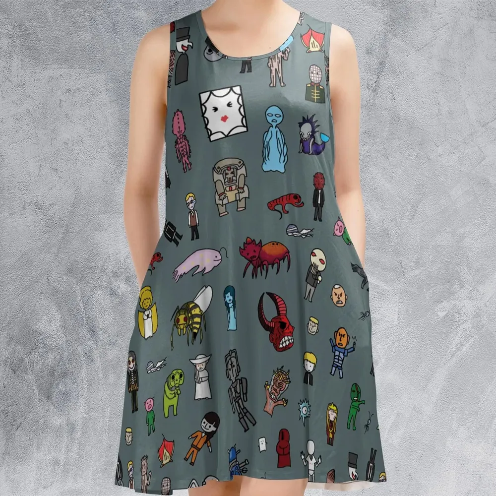 The Races of Doctor Who Sleeveless Dress - 2
