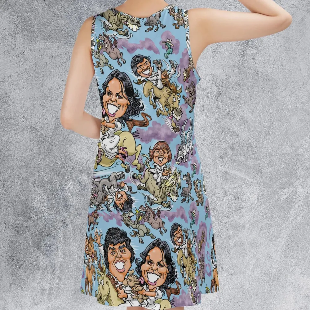 We Want the Osmonds Sleeveless Dress - 3