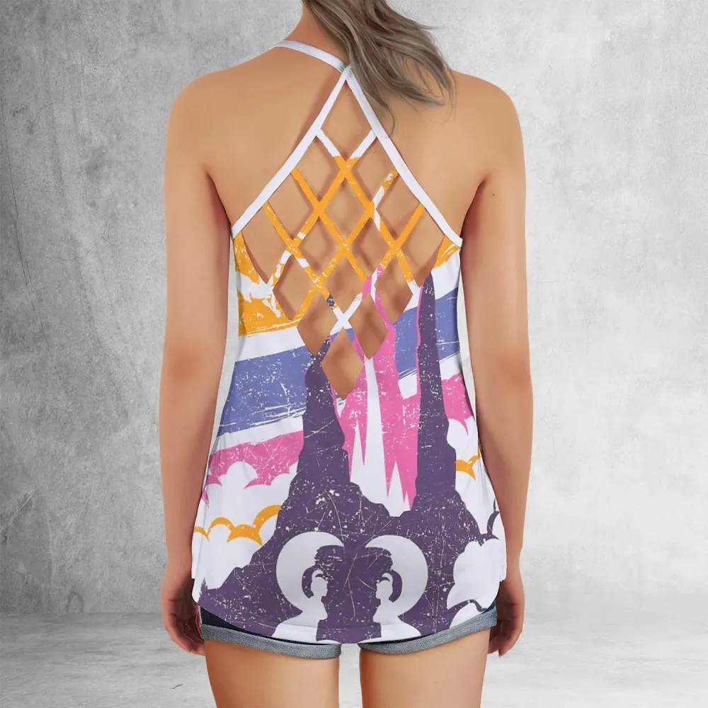 Fantasia Vintage 80s The NeverEnding Story Criss Cross Tank Top - 3