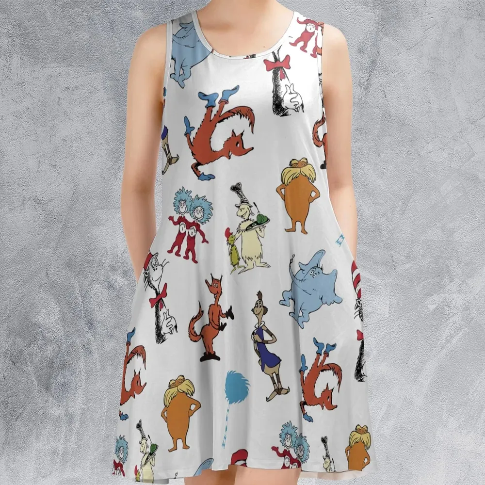 Seuss Swag Dr. Seuss Sleeveless Dress - 2