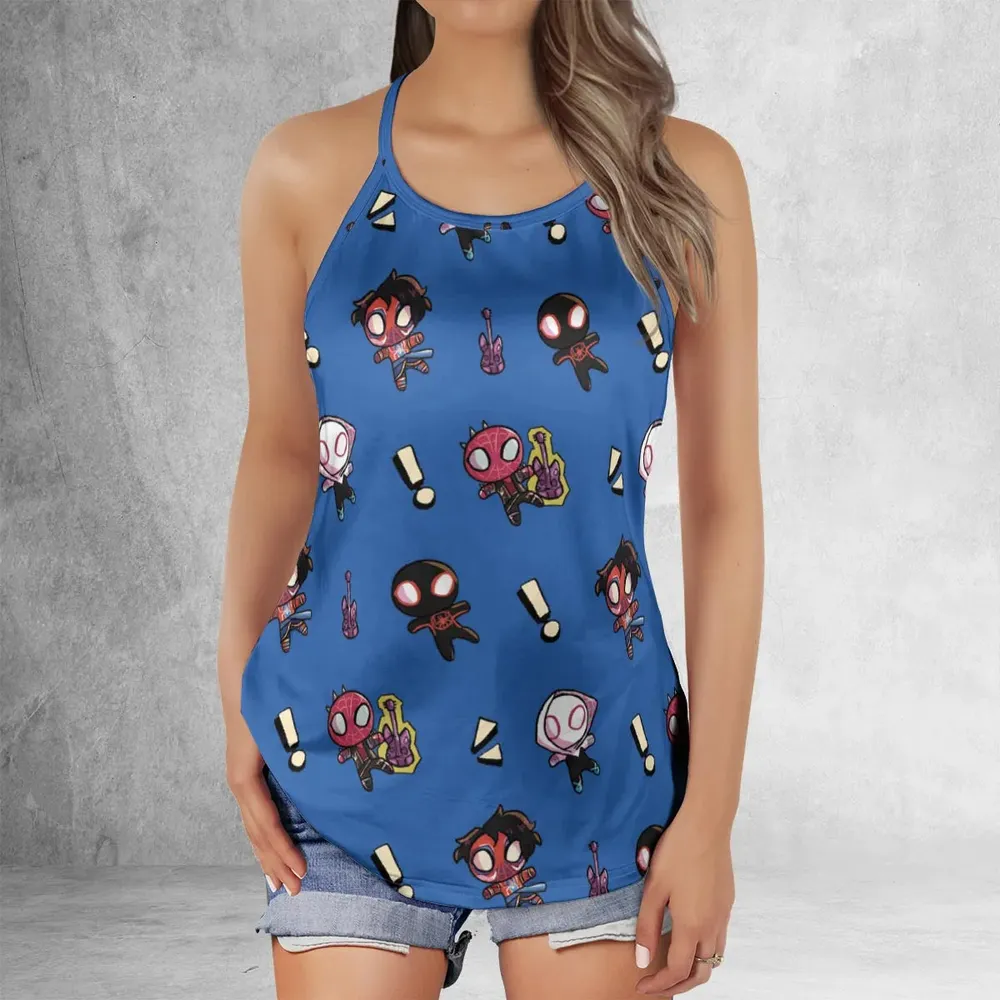 Spidey Sense Spider Man Criss Cross Tank Top - 2