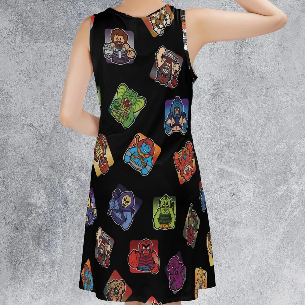 Retro Hero Masters of the Universe Sleeveless Dress - 3