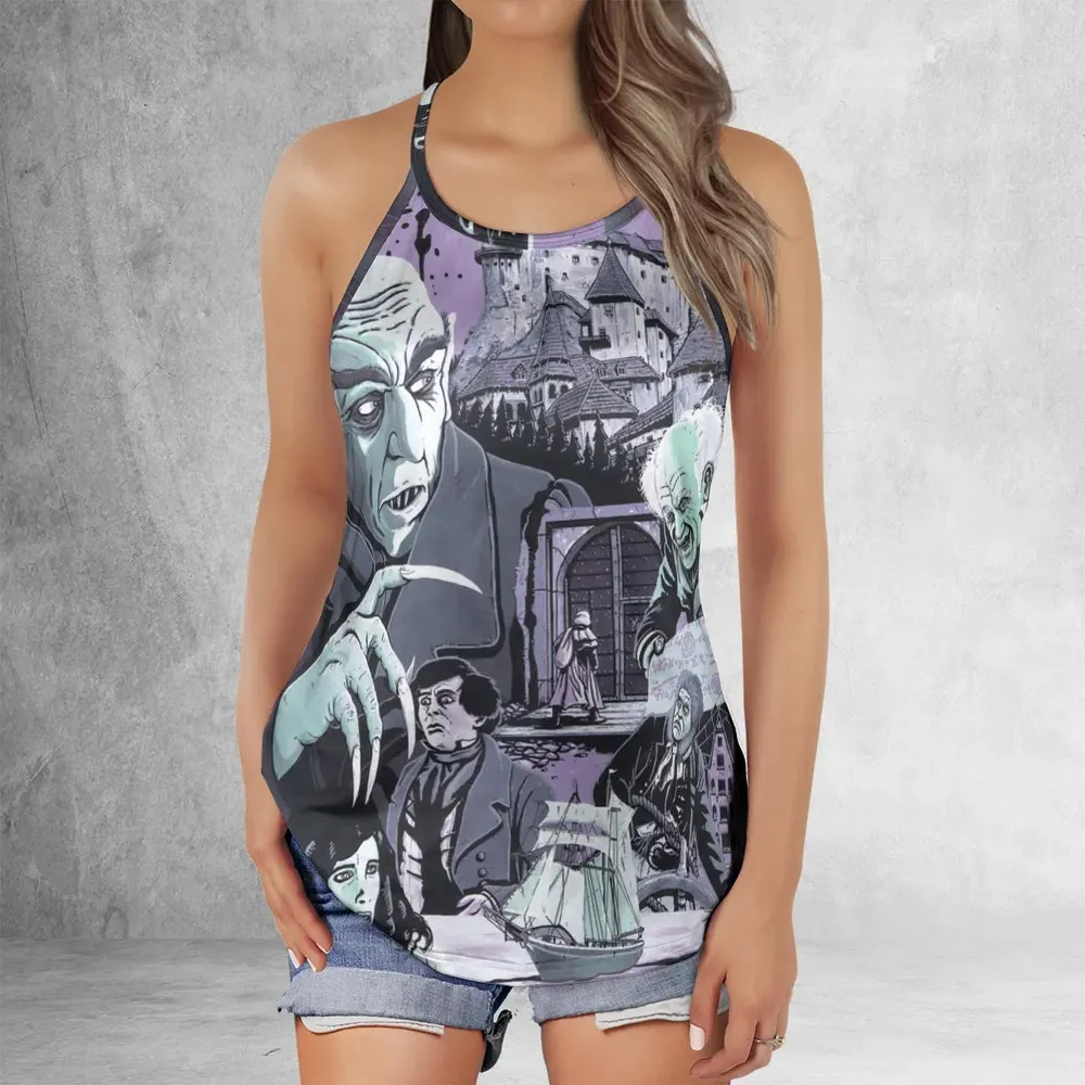 Nosferatu: A Symphony of Horror Criss Cross Tank Top - 2