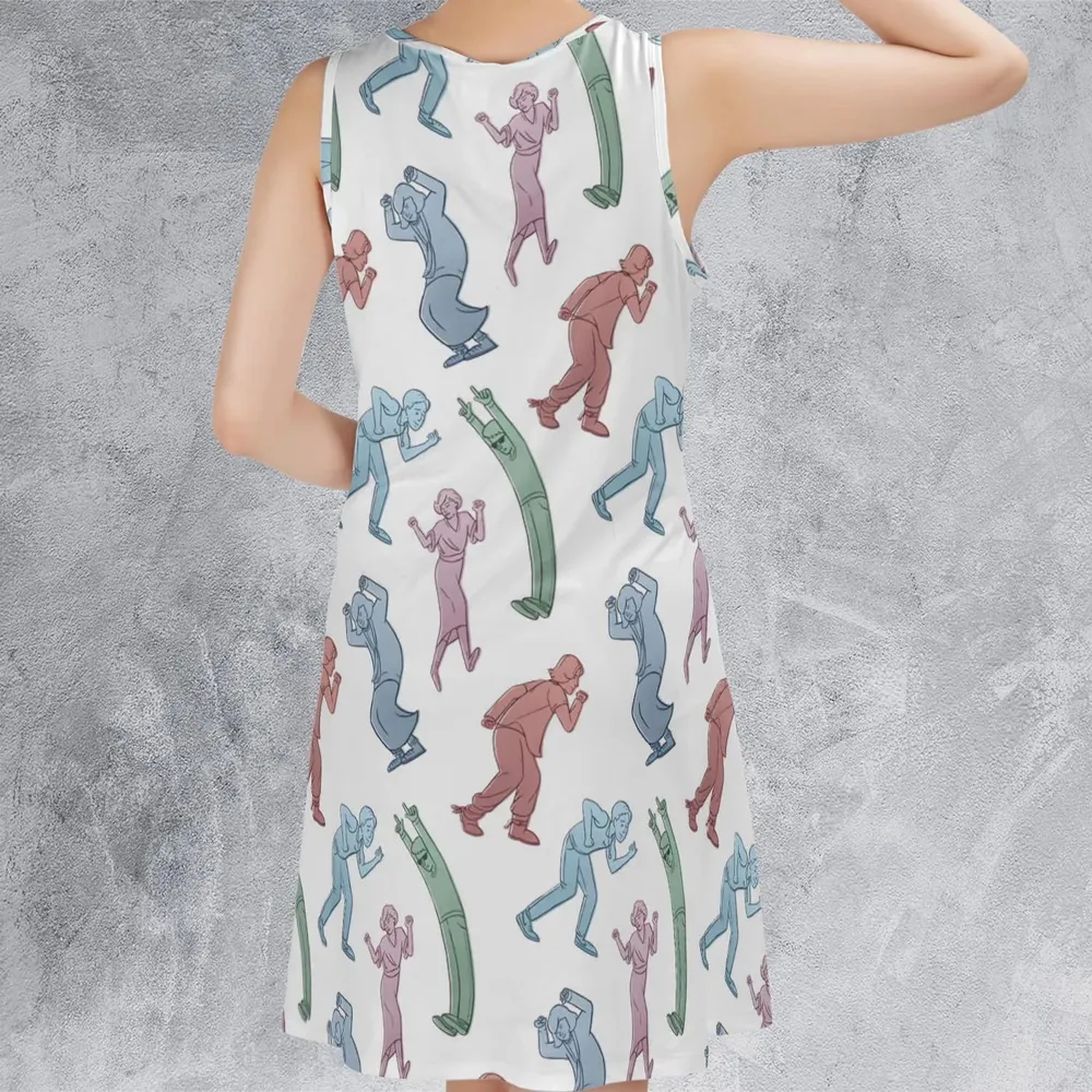 The Breakfast Club Dance Sleeveless Dress - 3
