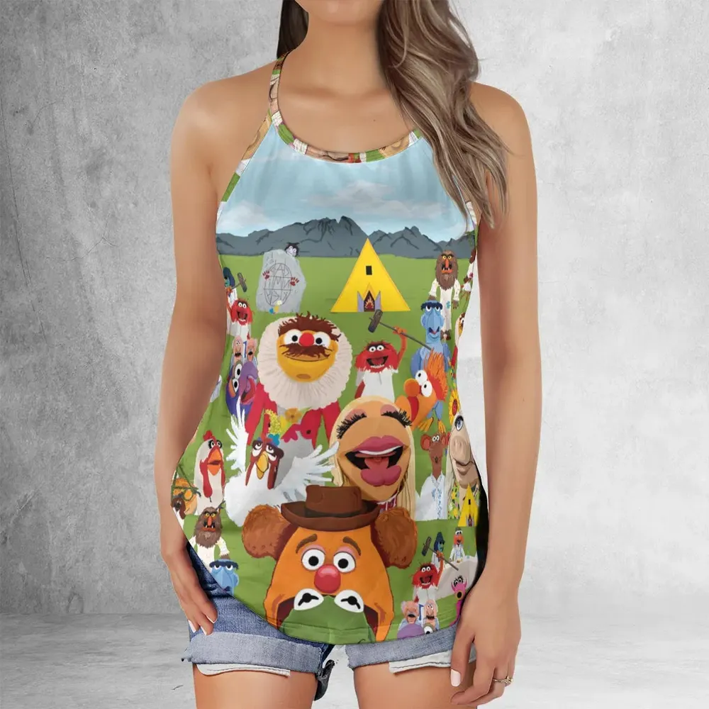 MupSommar Midsommar and The Muppet Show Criss Cross Tank Top - 2