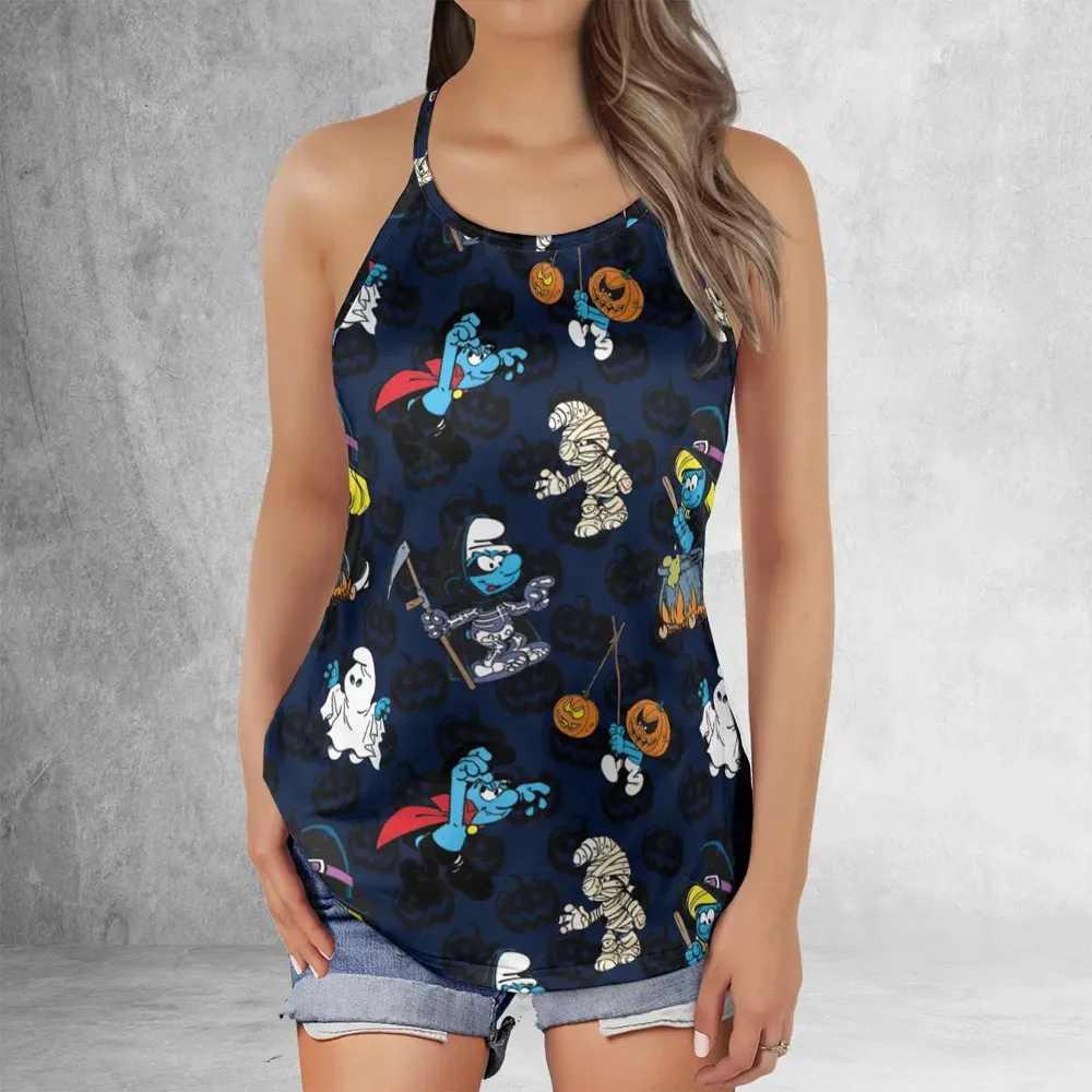 Smurfs Halloween Special Criss Cross Tank Top - 2