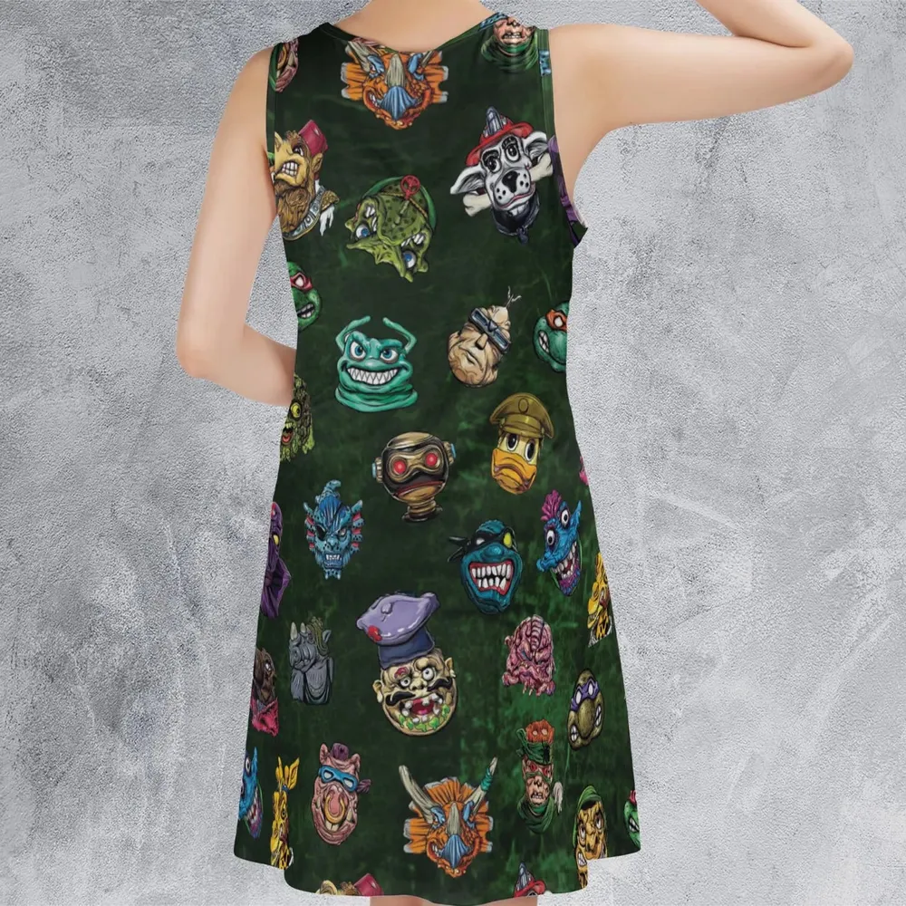 Good To Be Bad Guys Teenage Mutant Ninja Turtles Sleeveless Dress - 3