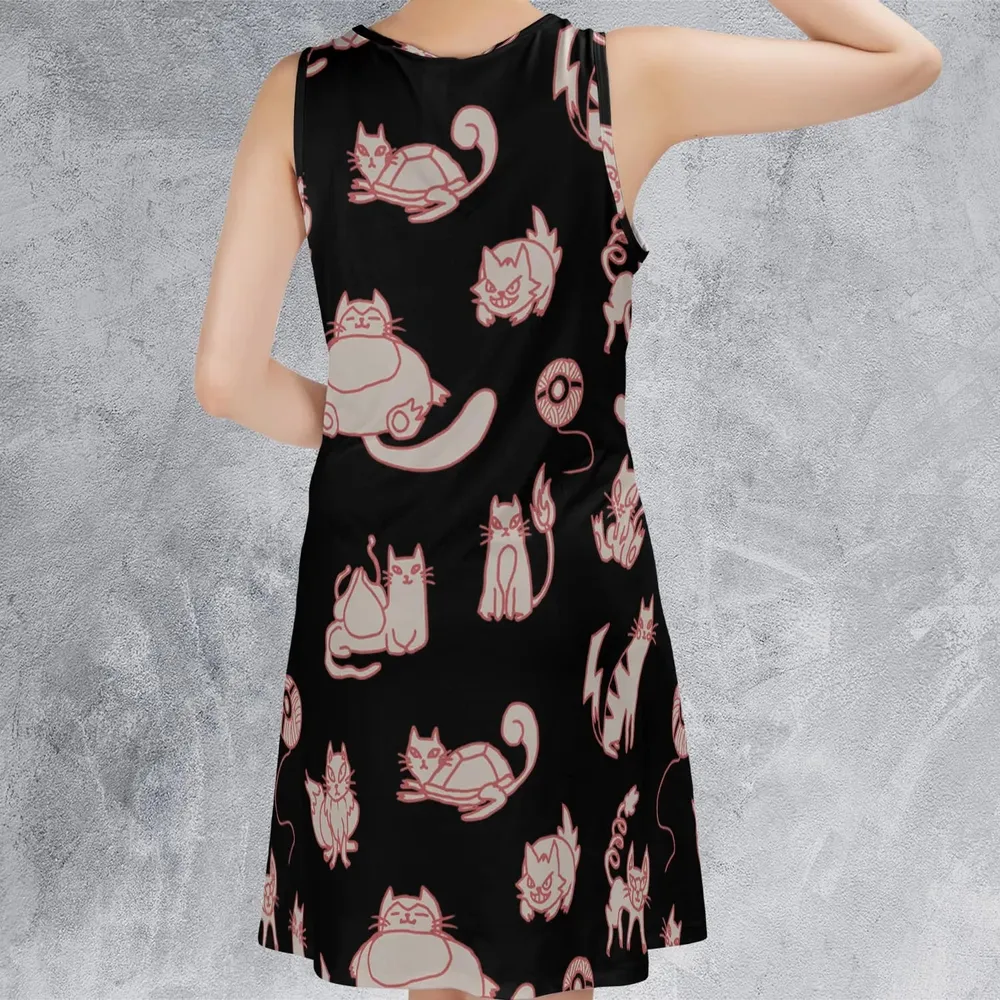 Pawkemon Pokemon Sleeveless Dress - 3