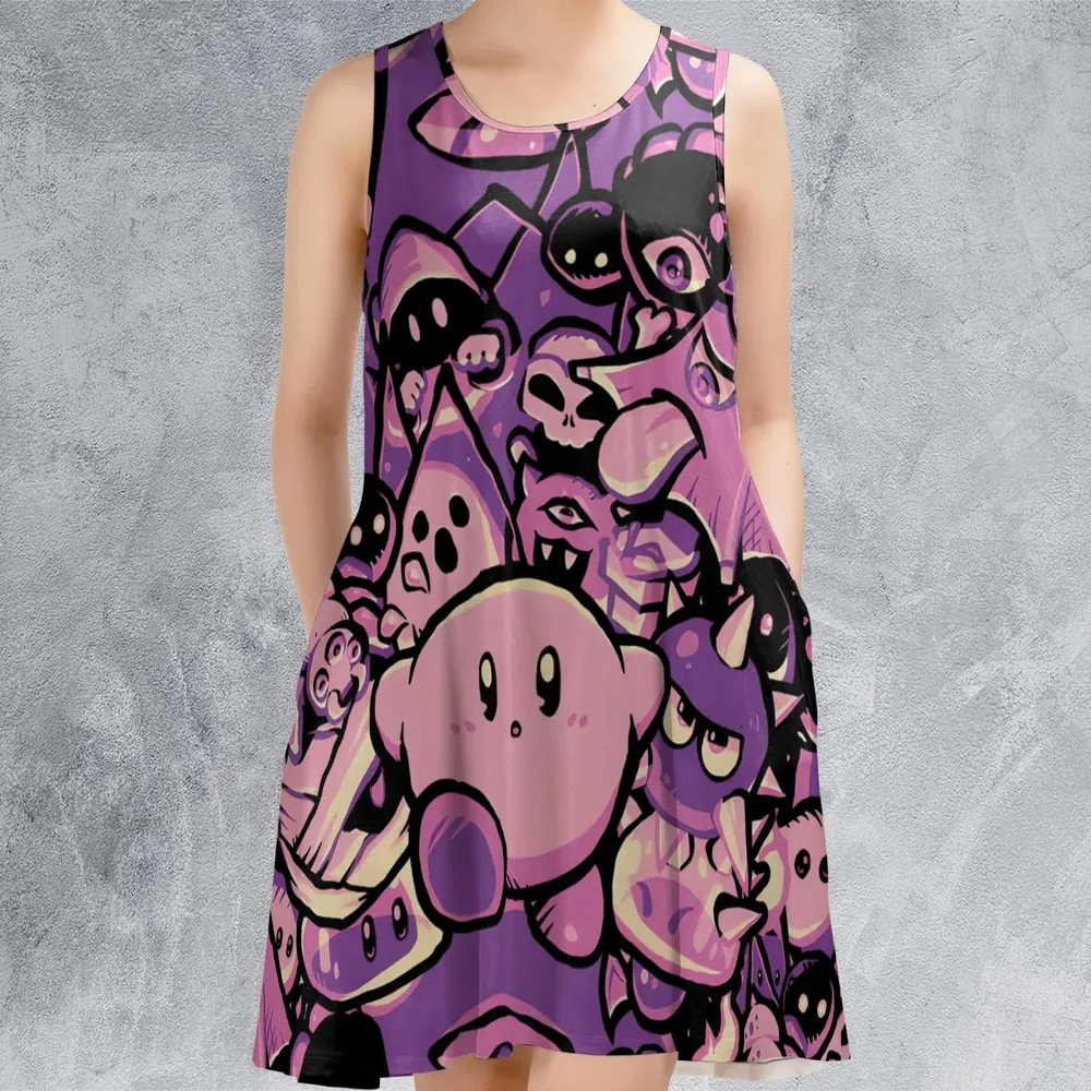 Nightmare Land Kirby Sleeveless Dress - 2