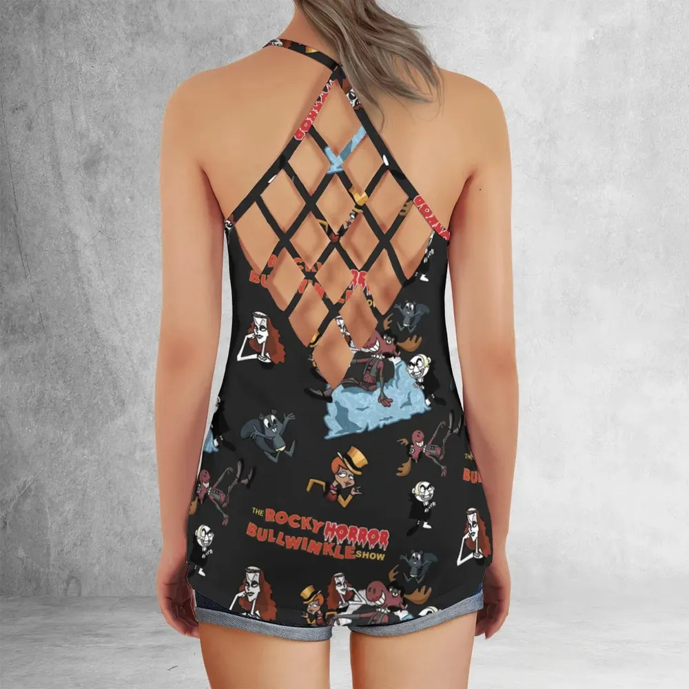 Rocky Horror Bullwinkle Criss Cross Tank Top - 3