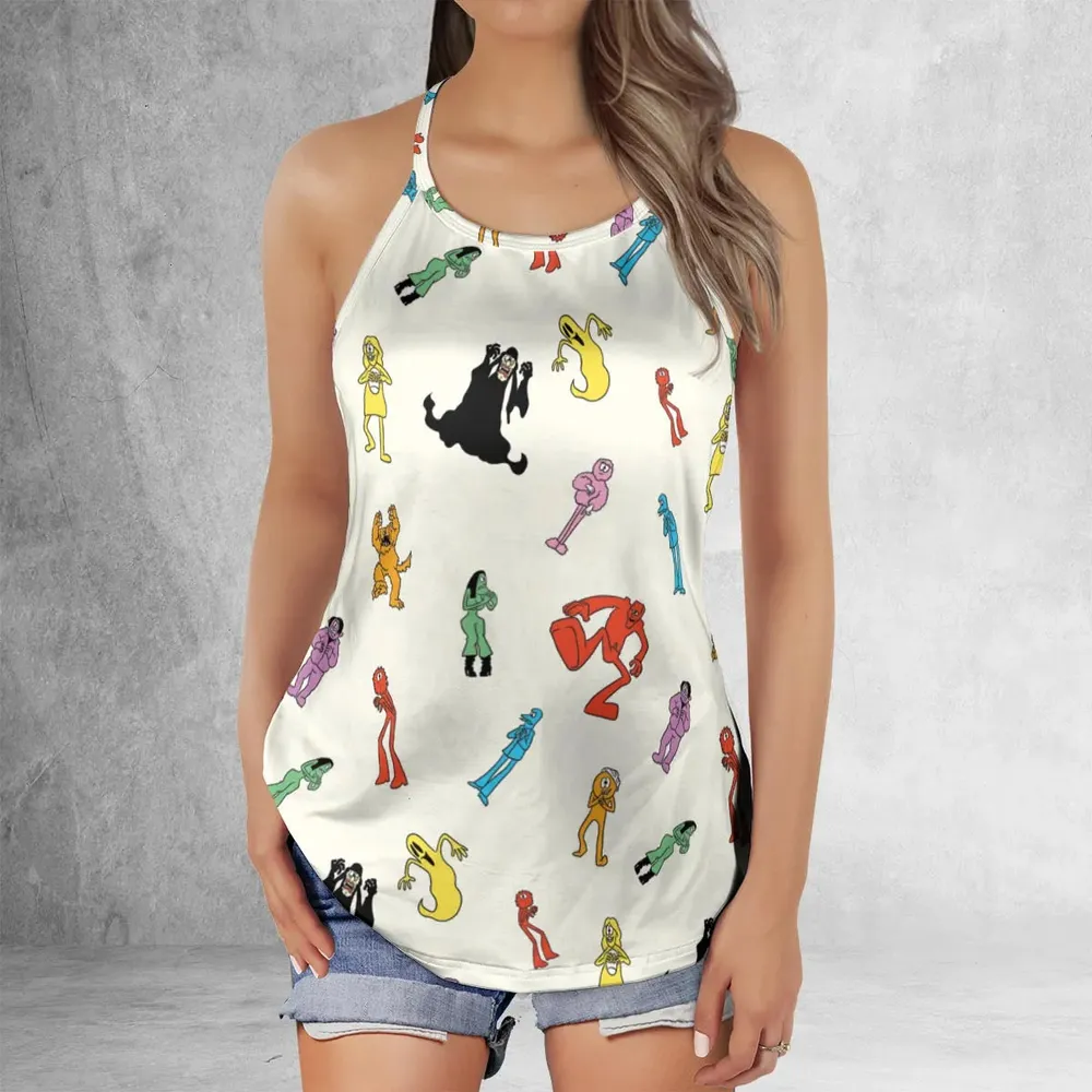 Witch'S Night Out Criss Cross Tank Top - 2