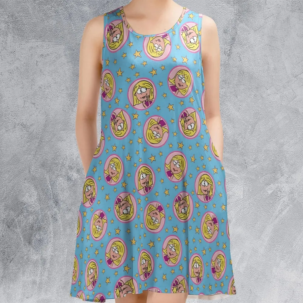 Lizzie Mcguire Badges Sleeveless Dress - 2