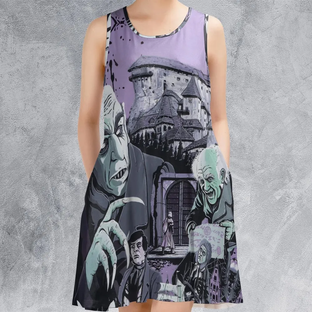 Nosferatu: A Symphony of Horror Sleeveless Dress - 2