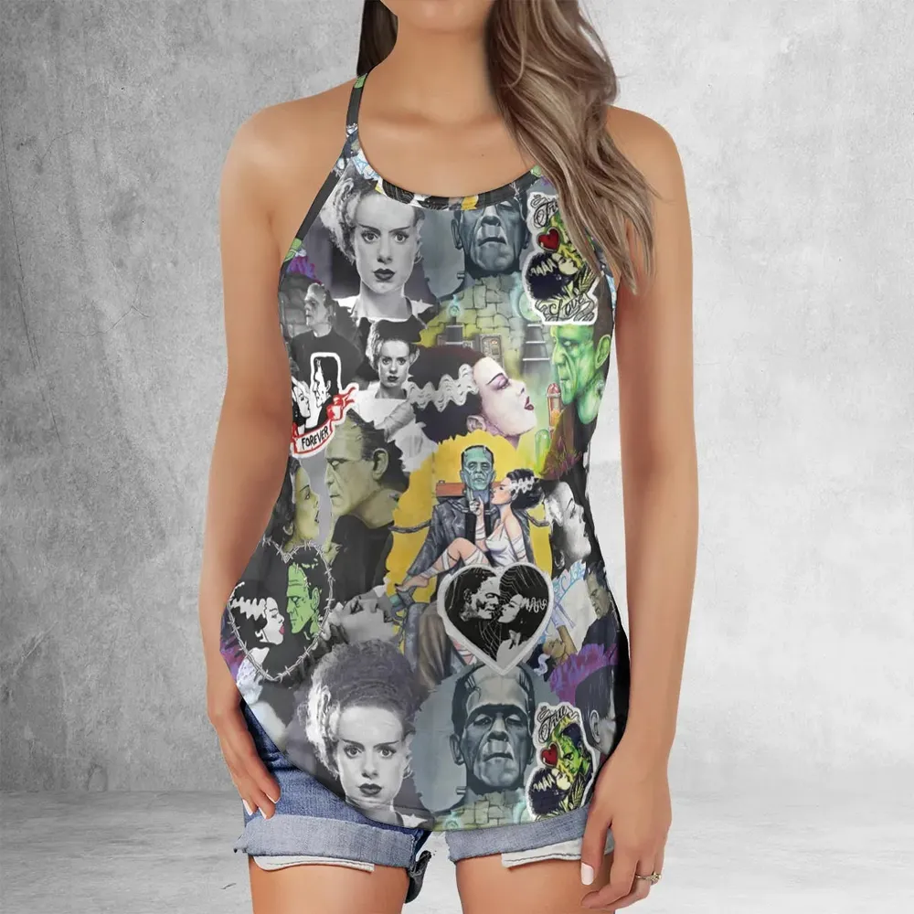 Forever Frankenstein Criss Cross Tank Top - 2