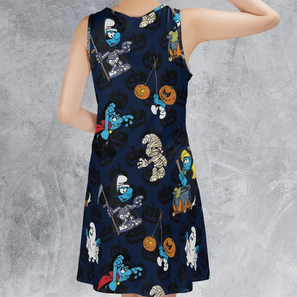 Smurfs Halloween Special Sleeveless Dress - 3