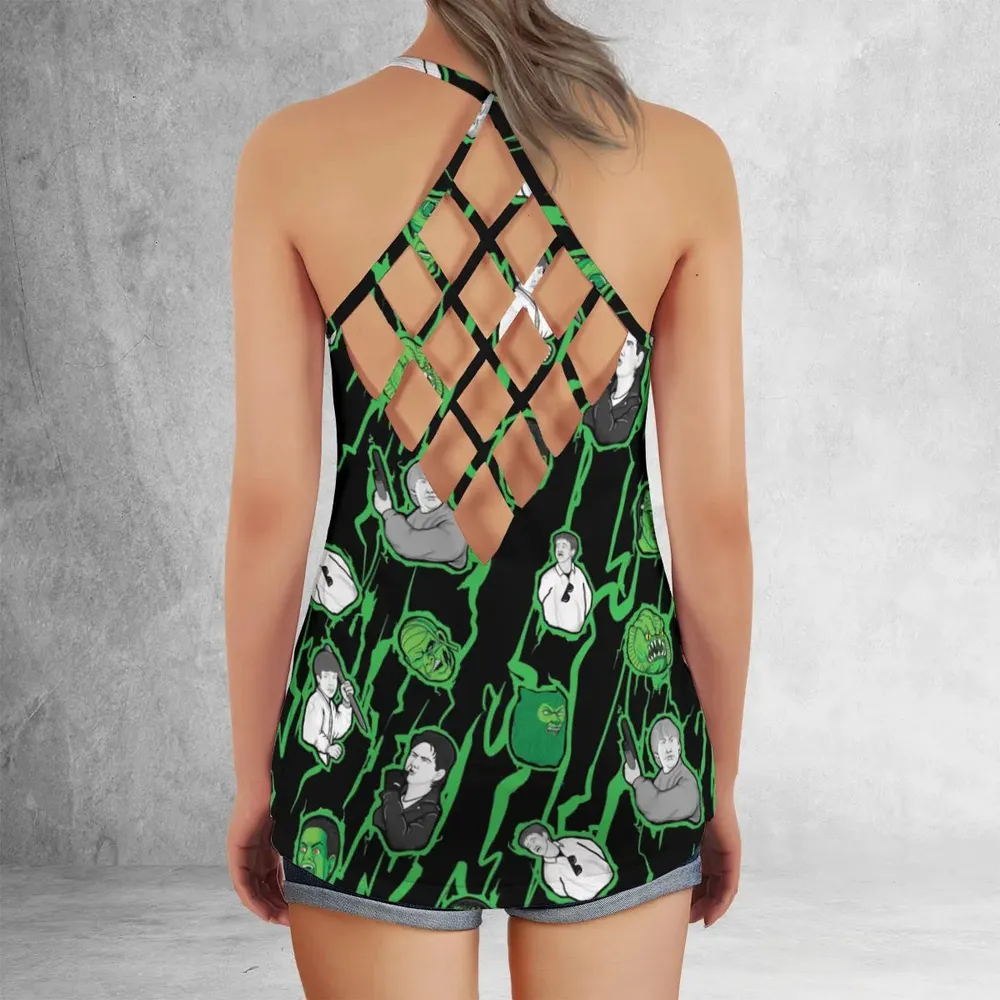 Classic Cult Monster Squad Criss Cross Tank Top - 3