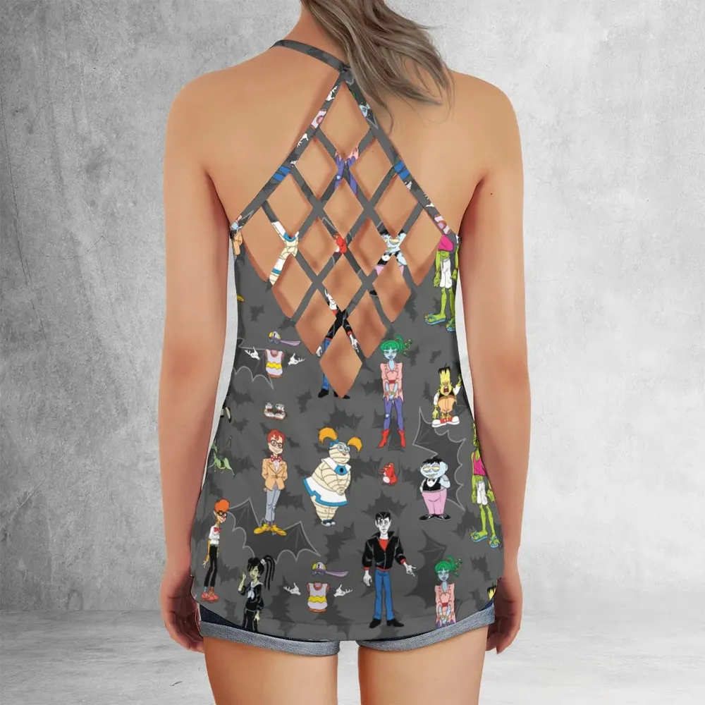 Gravedale High LineUp Criss Cross Tank Top - 3
