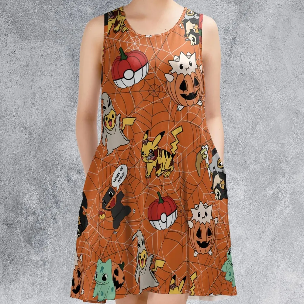 Pokeween Pokemon Sleeveless Dress - 2