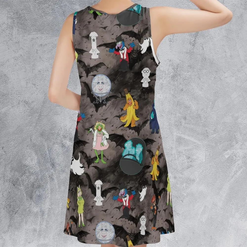 Muppet Haunted Sleeveless Dress - 3