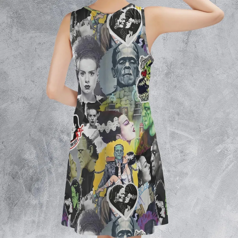 Forever Frankenstein Sleeveless Dress - 3