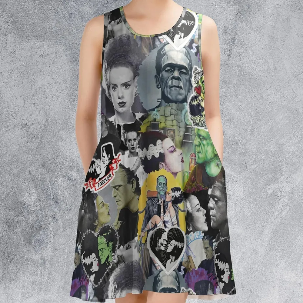 Forever Frankenstein Sleeveless Dress - 2