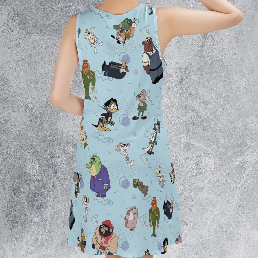 Danger Mouse Duckula Return Sleeveless Dress - 3