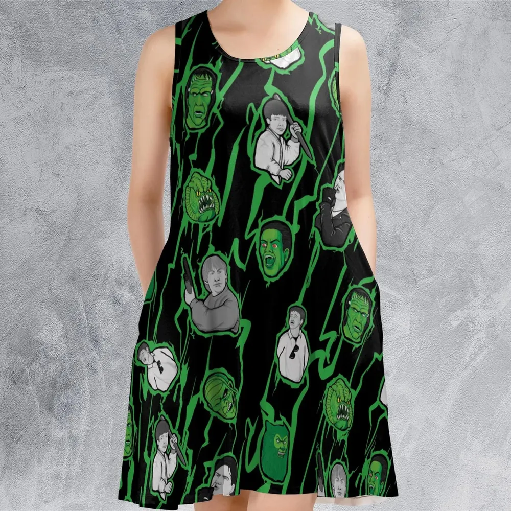 Classic Cult Monster Squad Sleeveless Dress - 2