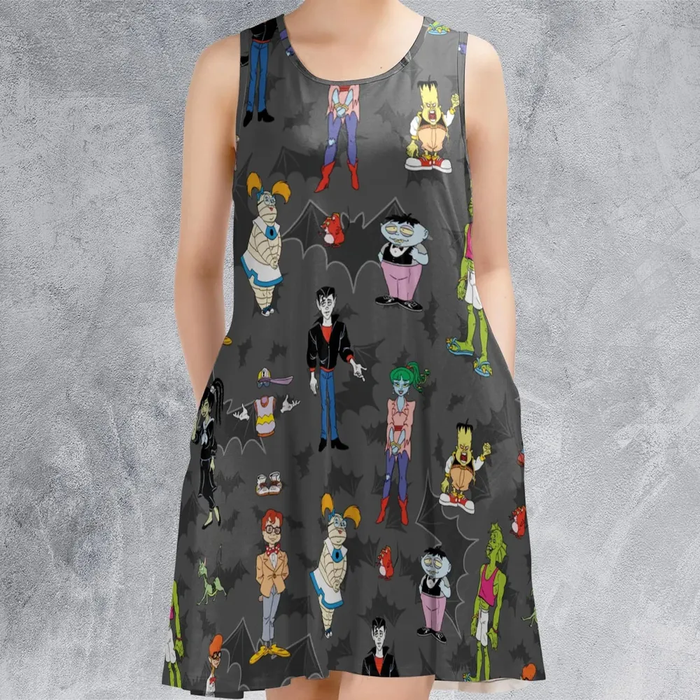 Gravedale High LineUp Sleeveless Dress - 2
