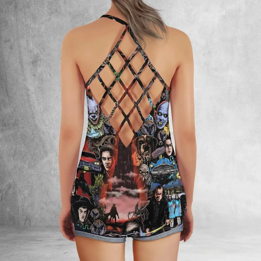 Stephen King Universe Criss Cross Tank Top - 3