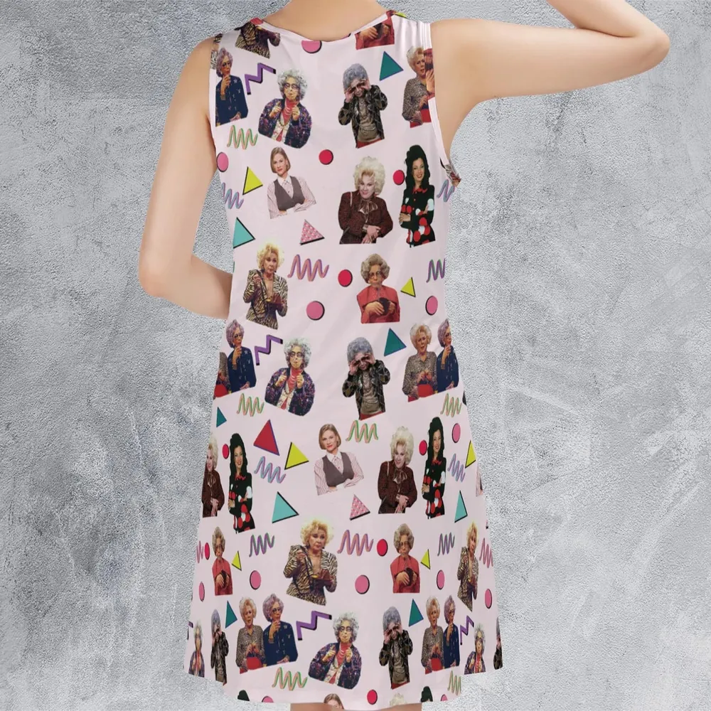 Judging You The Nanny Sleeveless Dress - 3