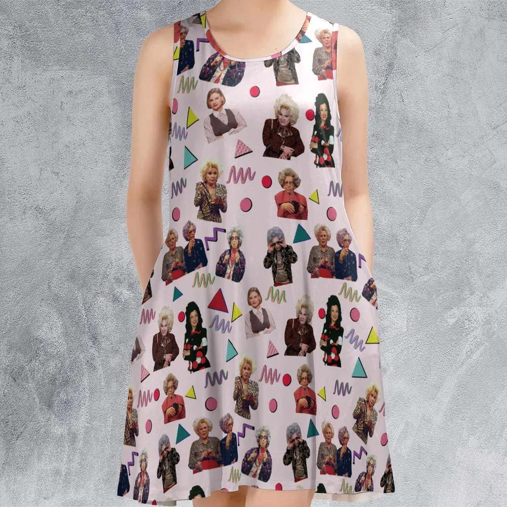 Judging You The Nanny Sleeveless Dress - 2