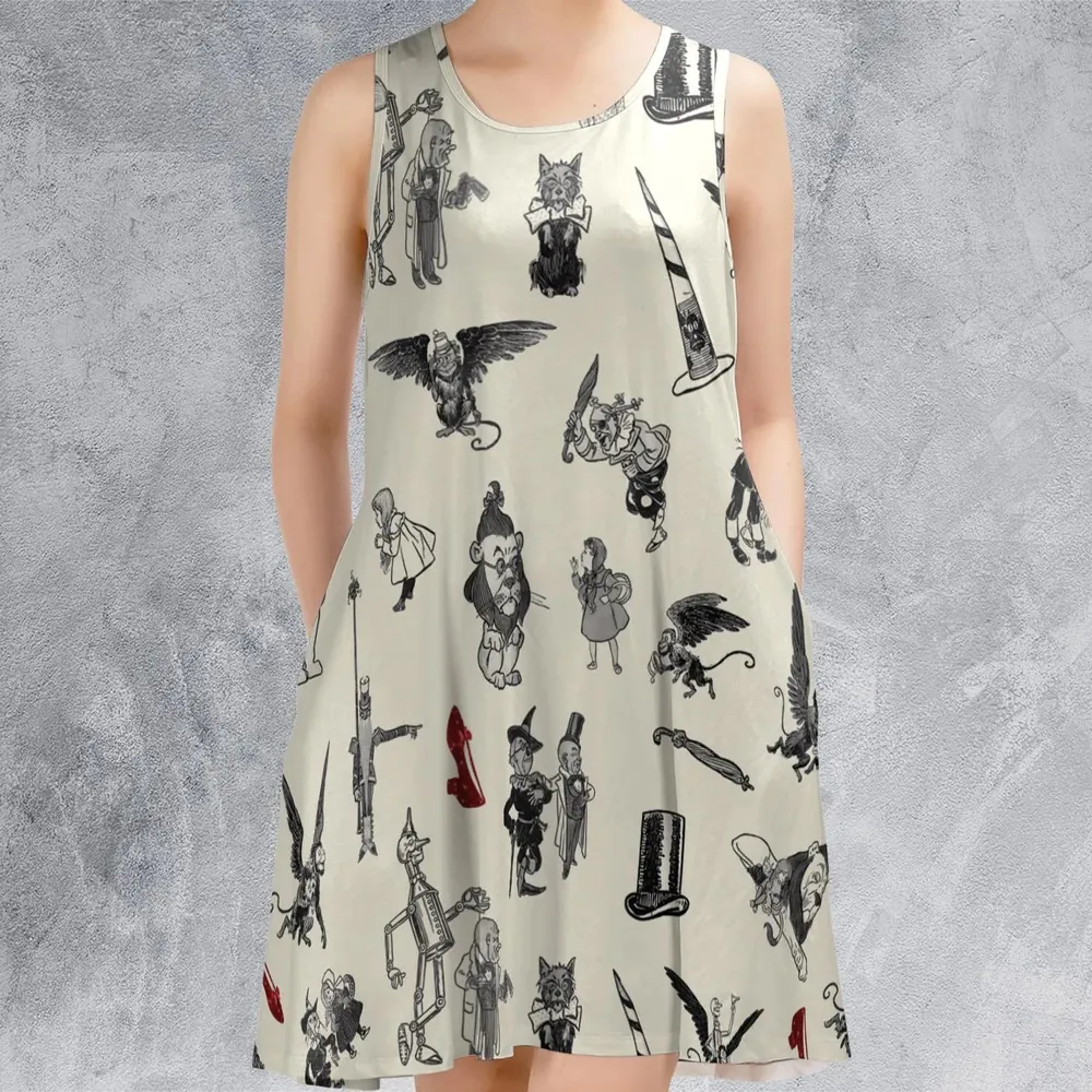 Wizard of Oz Vintage Adapt Sleeveless Dress - 2