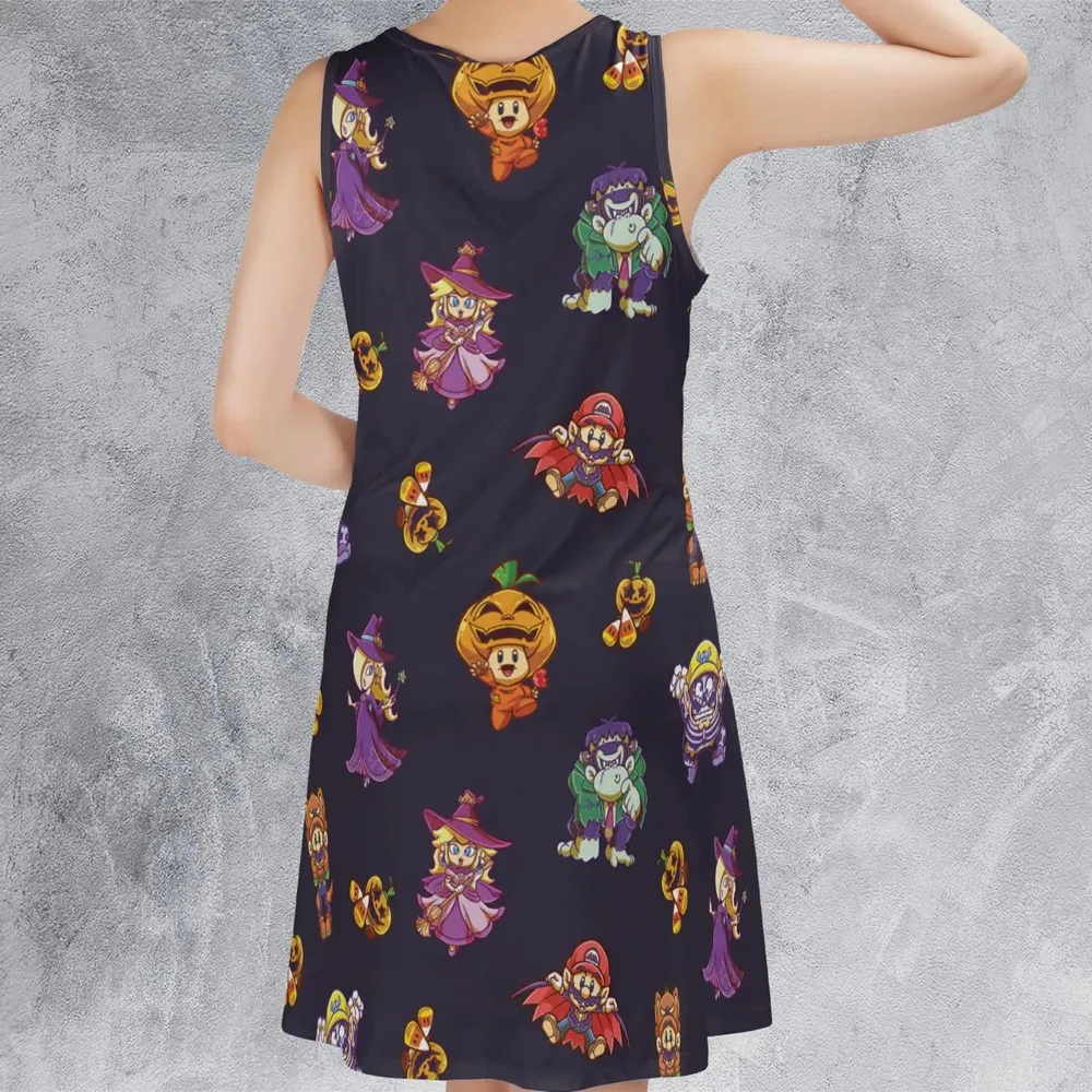 Gaming Ghosts Sleeveless Dress - 3