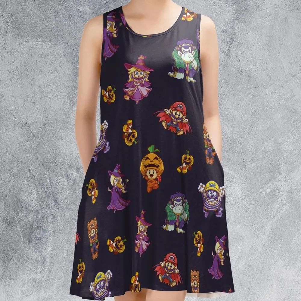 Gaming Ghosts Sleeveless Dress - 2