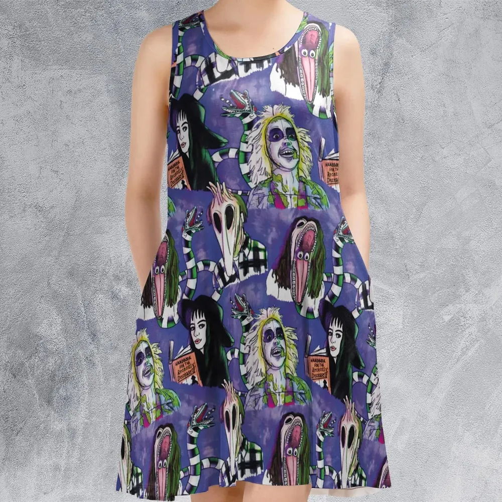 Beetle and Crew Beetlejuice Sleeveless Dress - 2