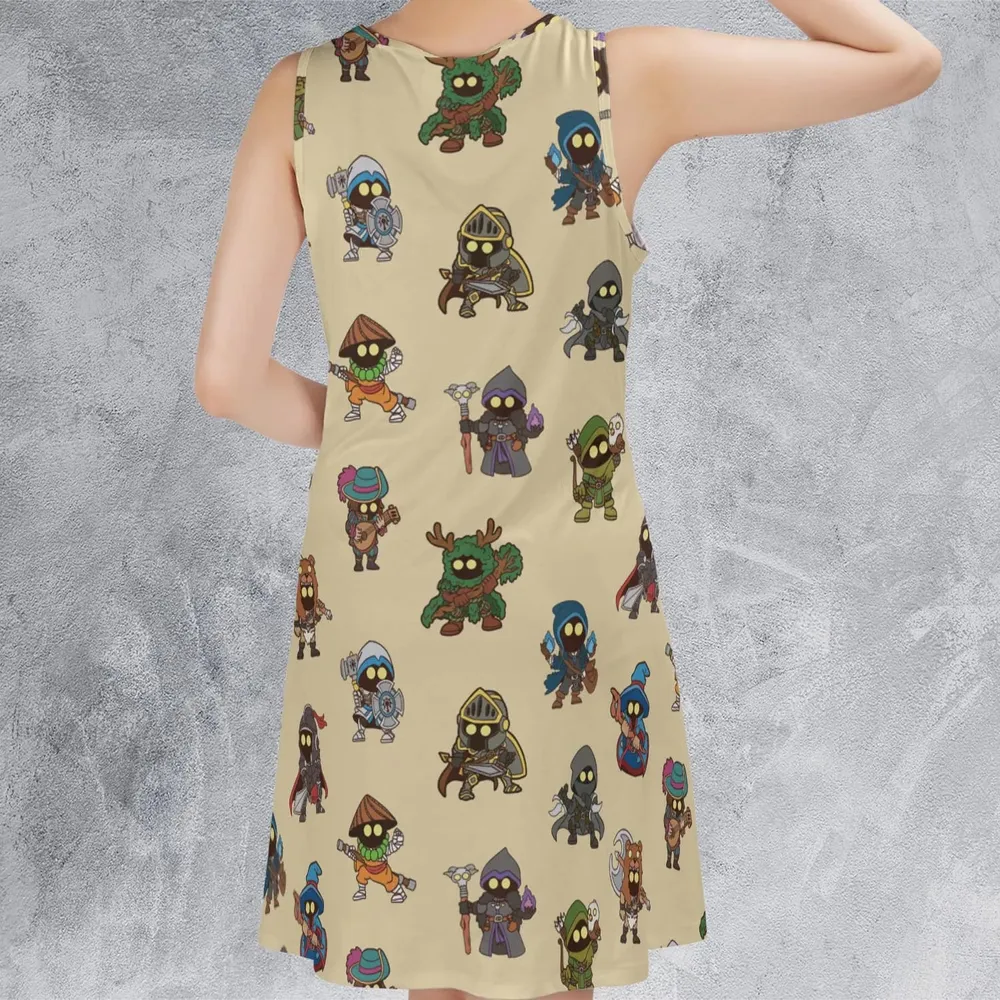 Little Adventurer DnD Sleeveless Dress - 3