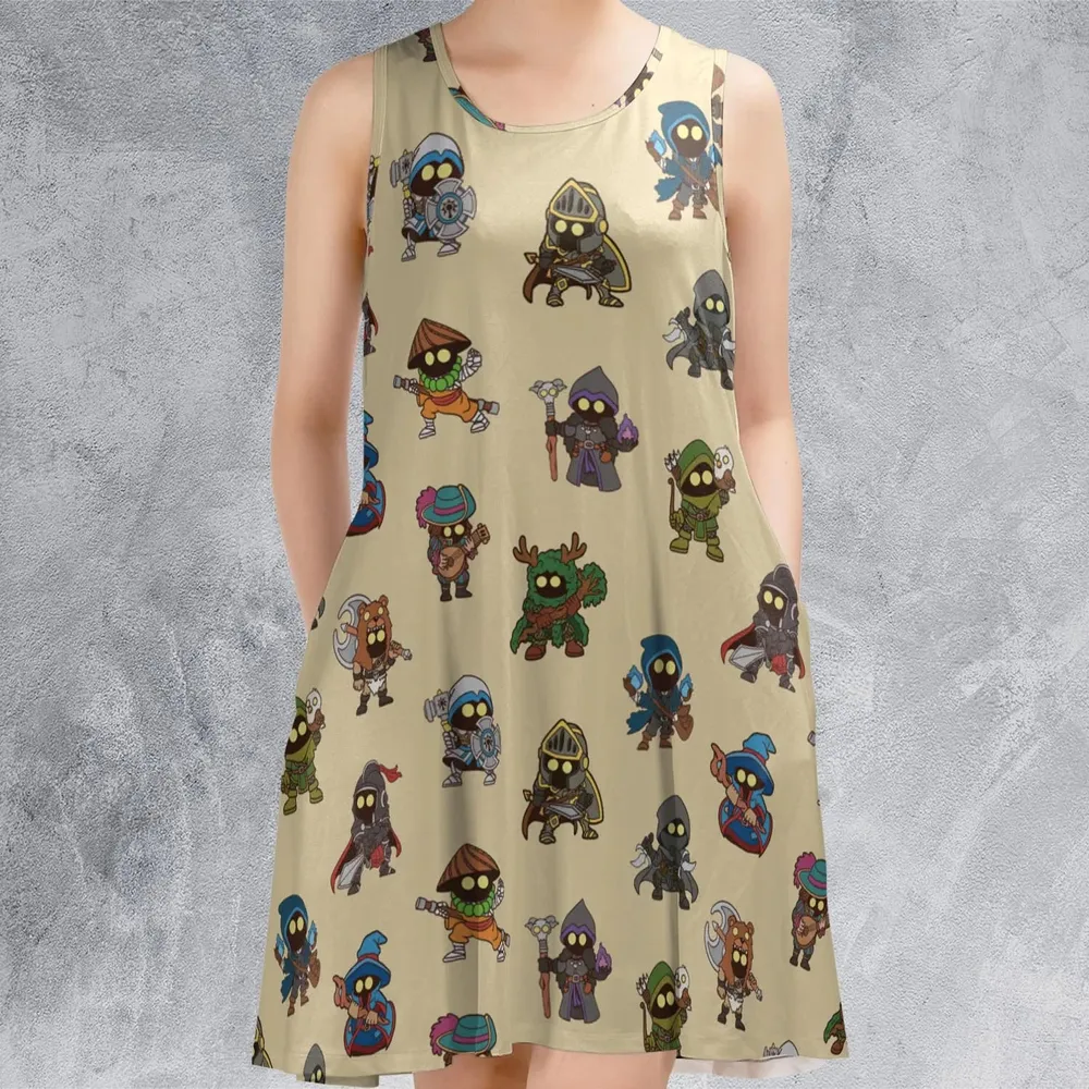 Little Adventurer DnD Sleeveless Dress - 2