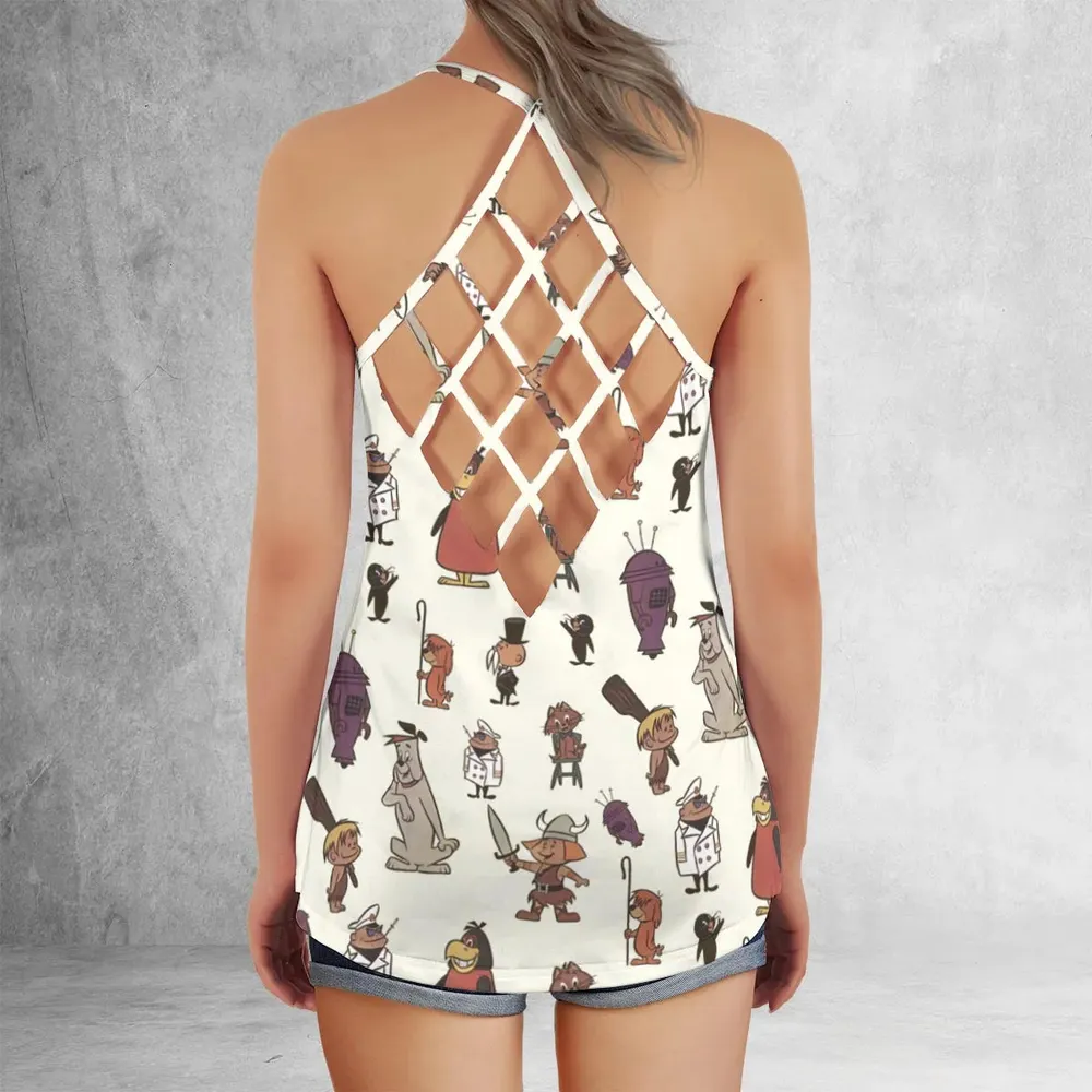 The Ruff and Reddy Show Criss Cross Tank Top - 3