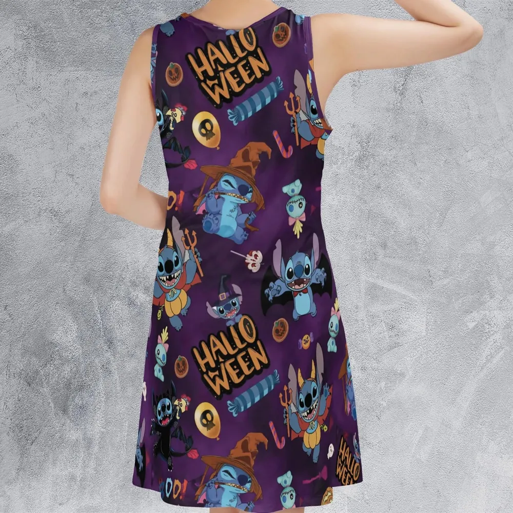 Spooky Stitch Sleeveless Dress - 3