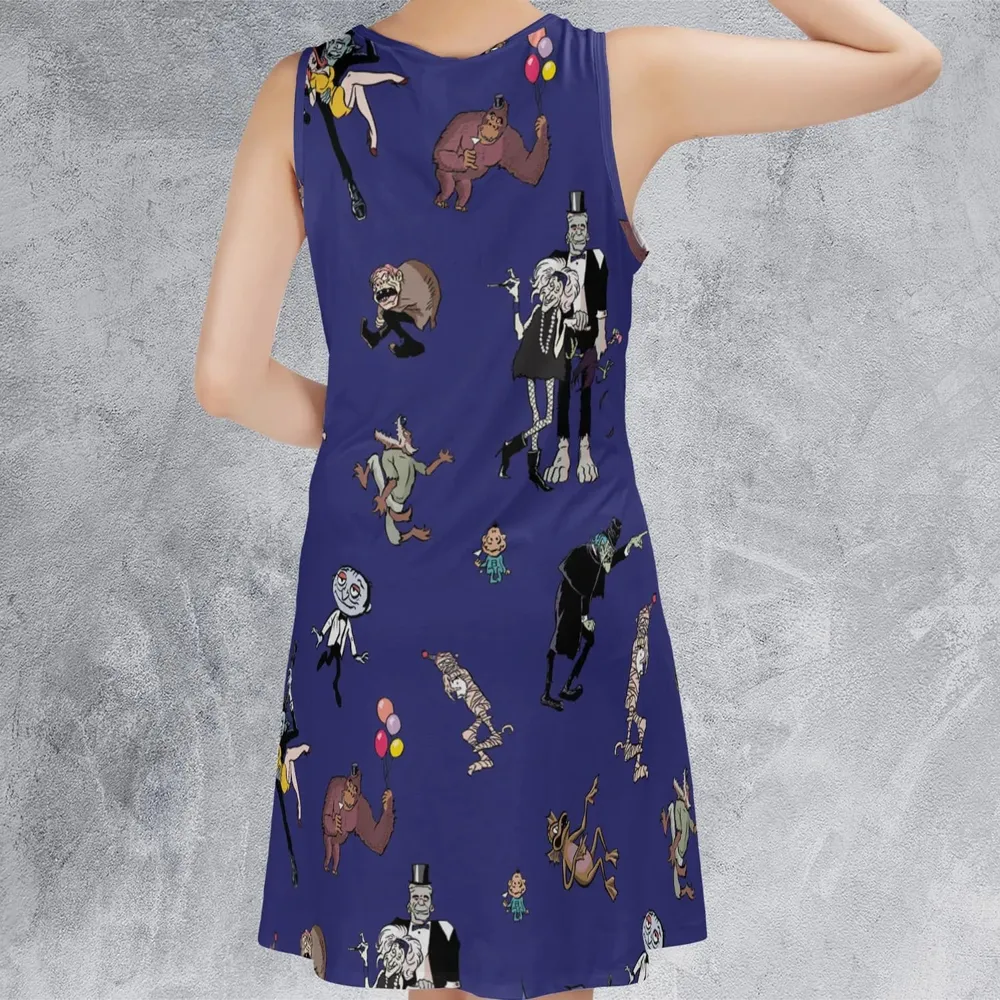 It's a Mad Mad Mad Monster Party Sleeveless Dress - 3