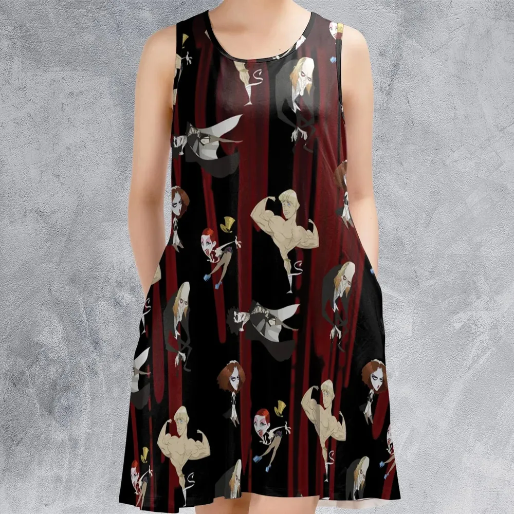 The Rocky Horror Picture Show Characters Sleeveless Dress - 2