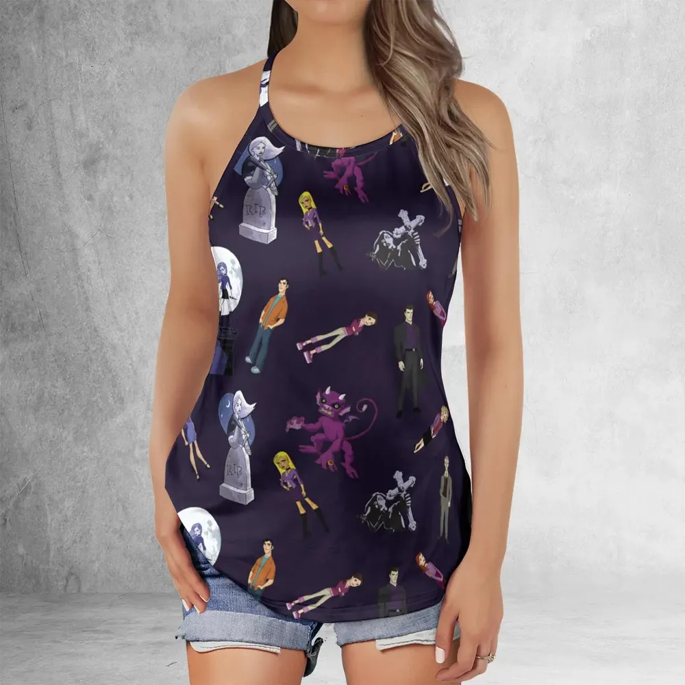 Buffy: The Animated Series Characters Criss Cross Tank Top - 2