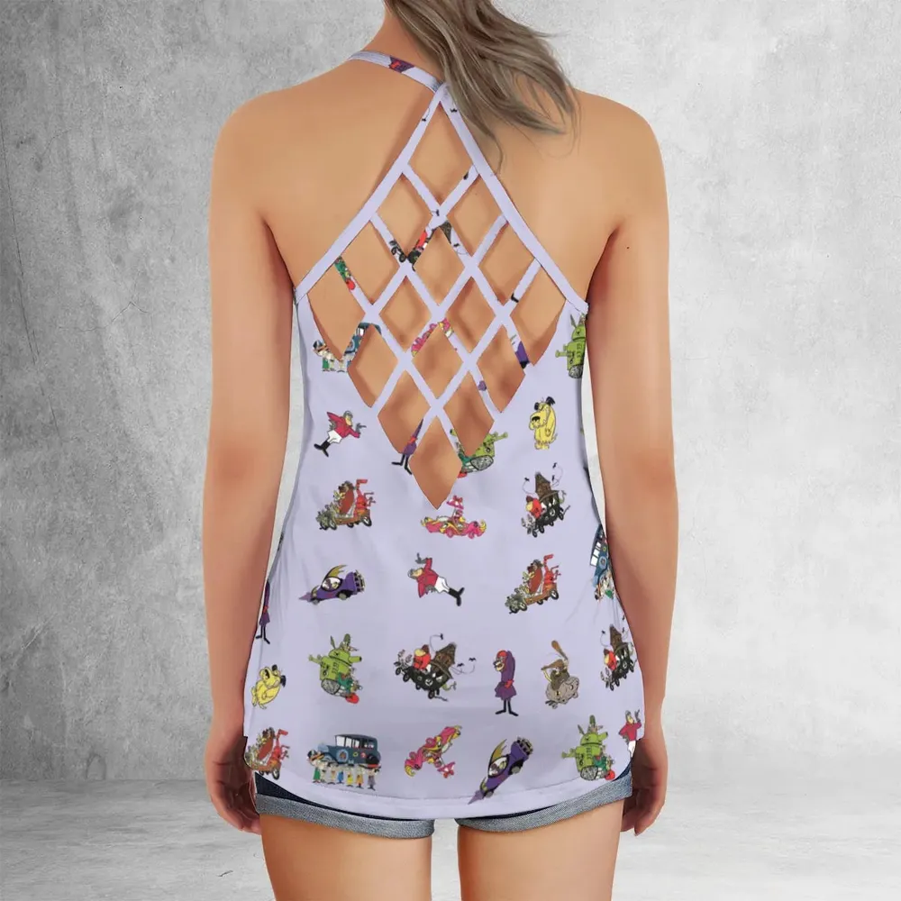 Muttley Buddies Criss Cross Tank Top - 3