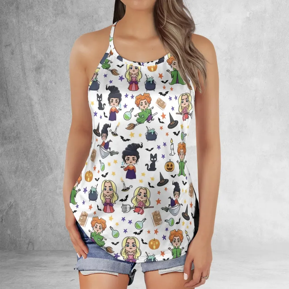 Enchanted Evenings Hocus Pocus Criss Cross Tank Top - 2