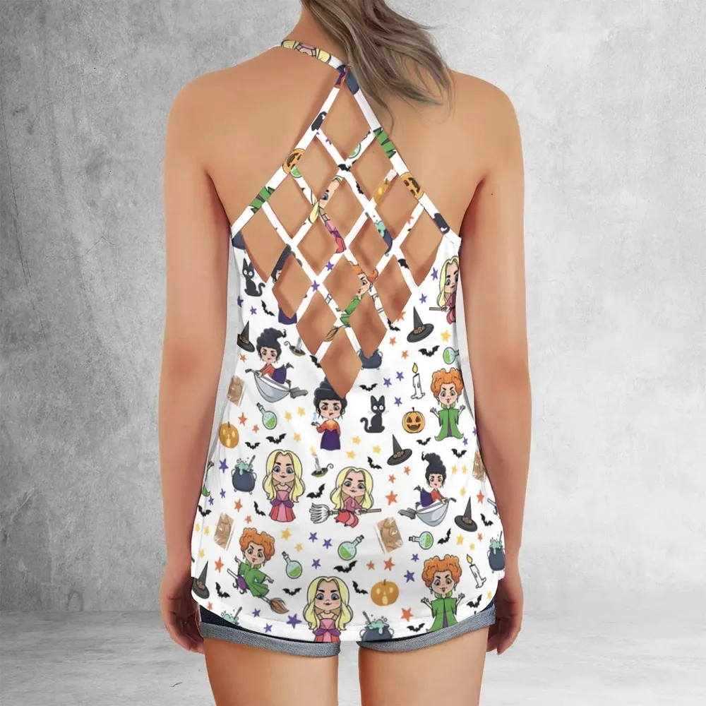 Enchanted Evenings Hocus Pocus Criss Cross Tank Top - 3