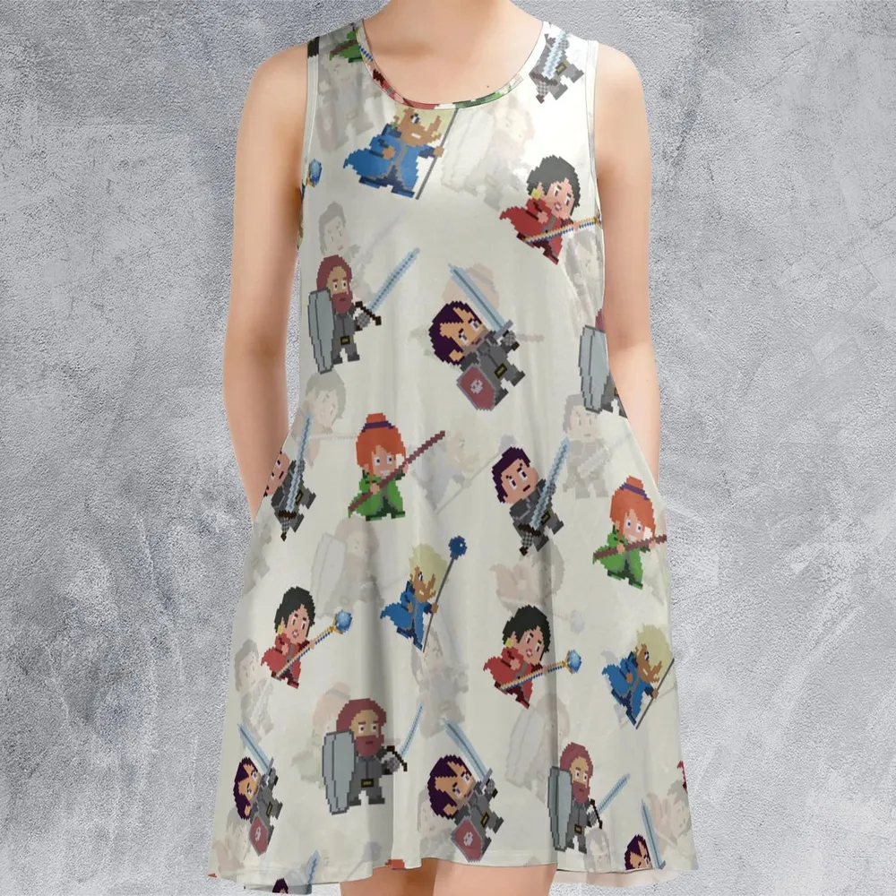 Pixel Fantasy Final Fantasy Sleeveless Dress - 2